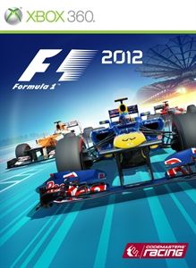F1 2012 box art for Xbox 360